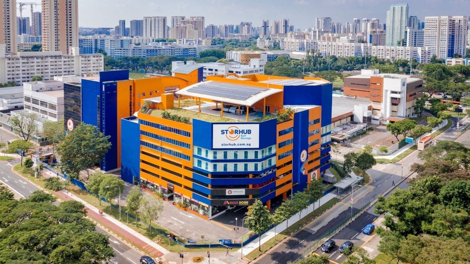 StorHub Self Storage building.